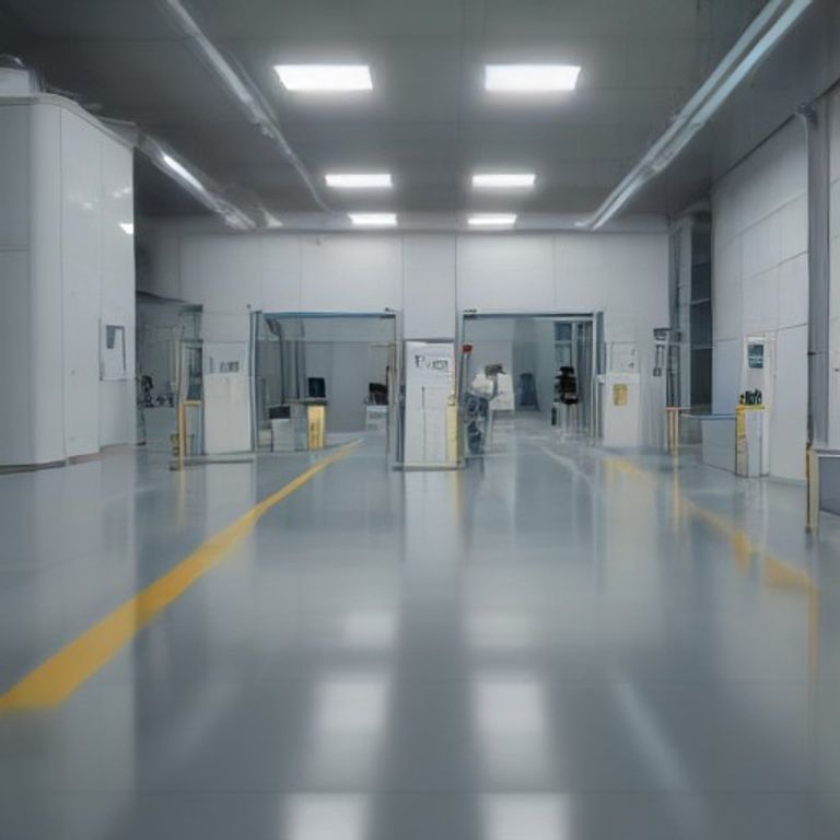 Factory production line cleanroom anti-mold protection
